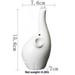 Load image into Gallery viewer, Cute Elephant Cartoon Ceramic Vase For Flowers Ferns Home Deco Holder
