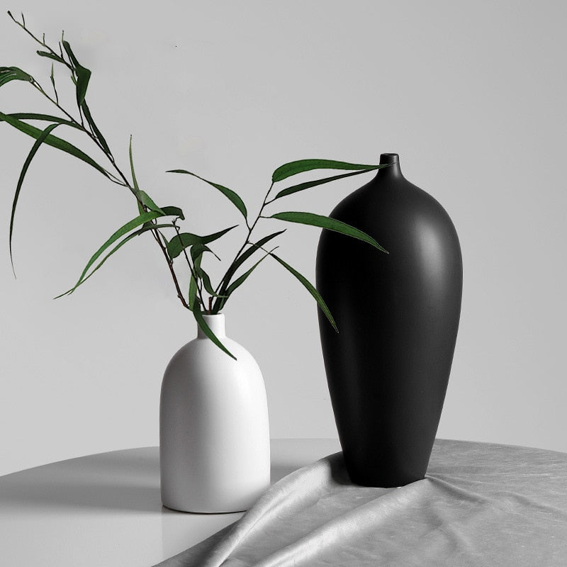 Yin Yang Smooth Matte Vase Collection