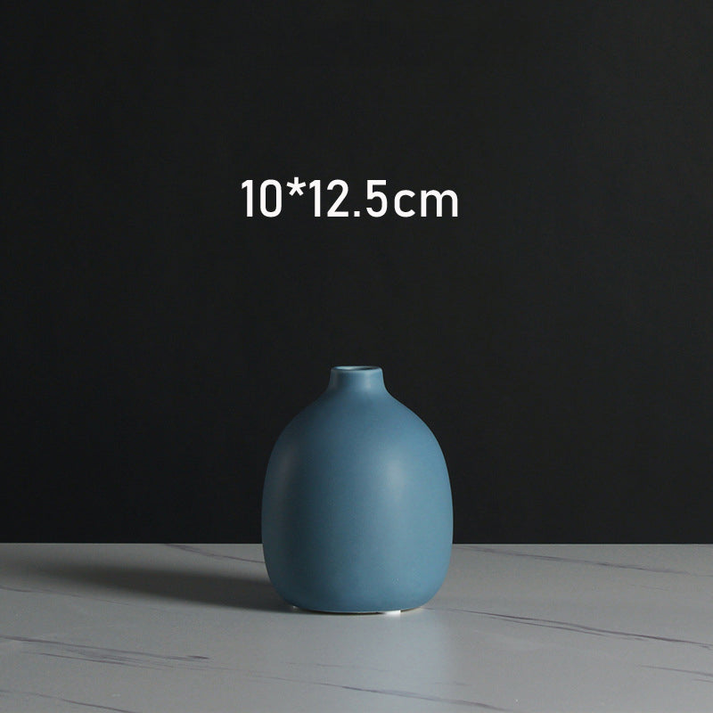 Cherry Blossom Modern Minimalist Ceramic Vase Collection