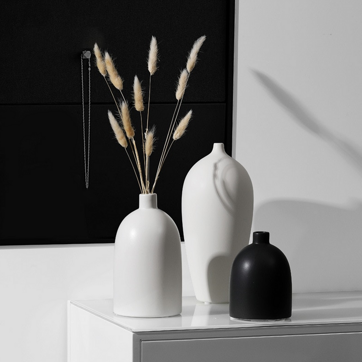 Yin Yang Smooth Matte Vase Collection