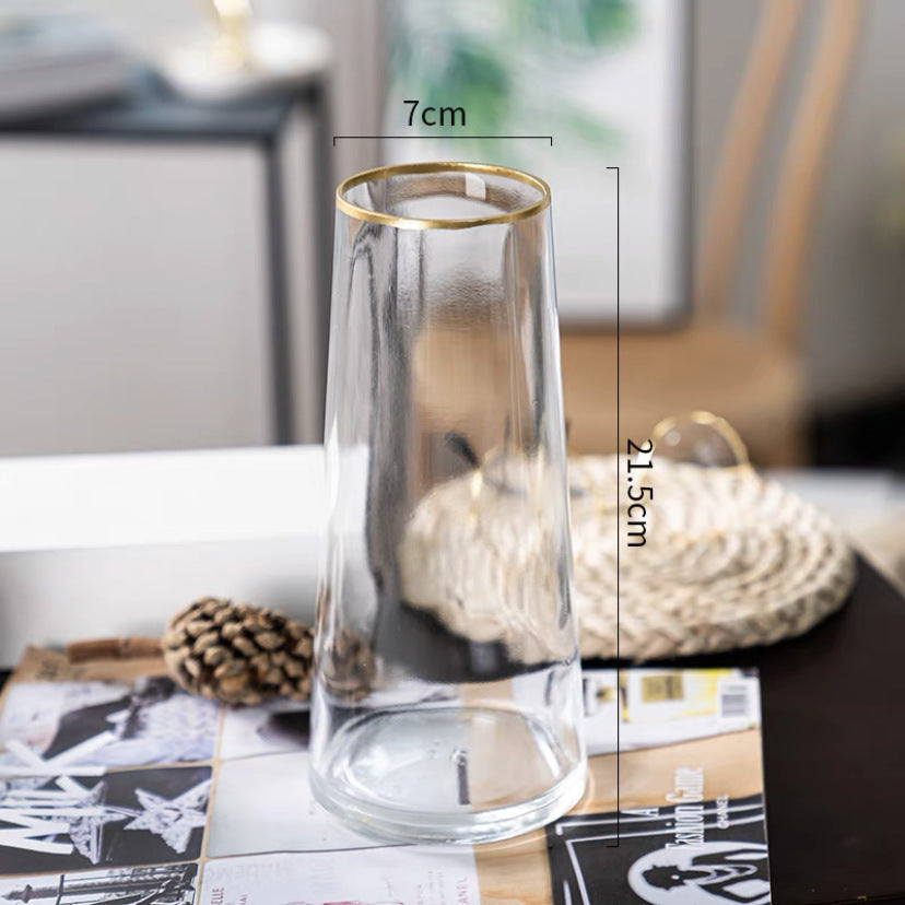 Slender Glass Vase Collection