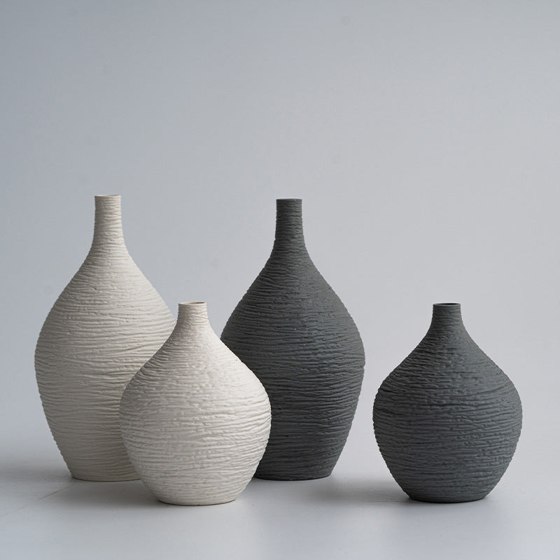 Grey Shade Japanese Vase Collection