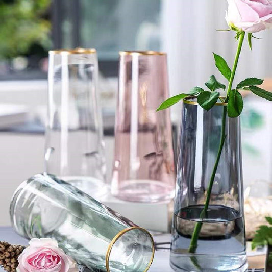 Slender Glass Vase Collection