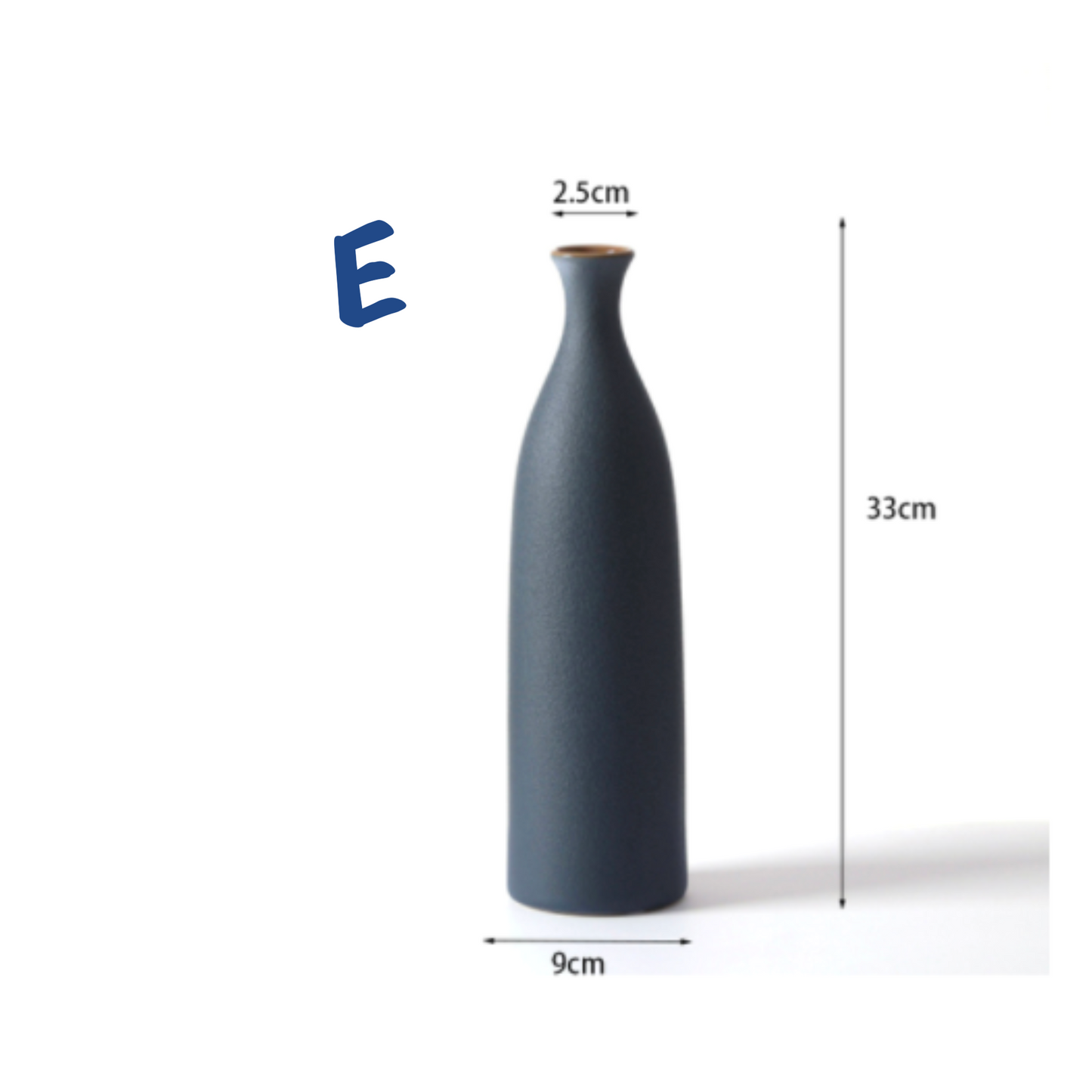 Morandi Inspired Bottle Ceramic Vase Collection