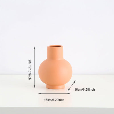 Light Pastel Modern Ceramic Vase Collection