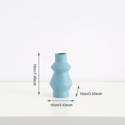 Light Pastel Modern Ceramic Vase Collection