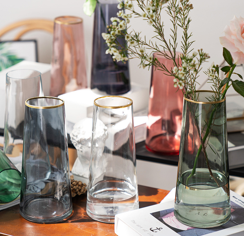 Slender Glass Vase Collection